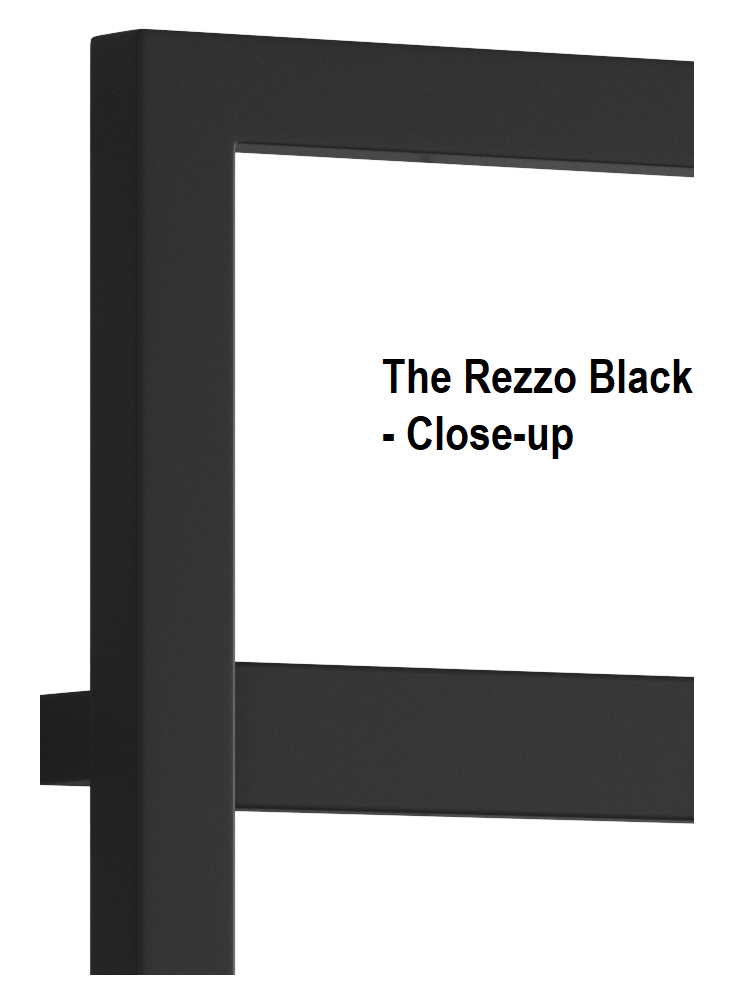 Rezzo Black 740 x 450mm